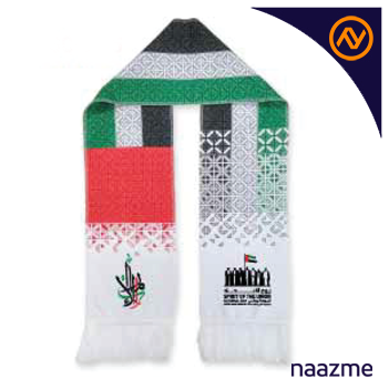 UAE National knitted Scarf MNND-23